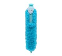 Idena 20200 - Stylo à bille avec peluche, stylo bleu moelleux avec clip en forme de nuage, pour écrire avec plaisir, idéal pour les enfants, les adolescents et le bureau