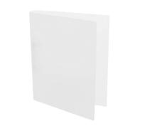 Idena 224335 - Classeur à anneaux DIN A4, en PP, 2 anneaux, largeur dos 35 mm, transparent, 1 pièce