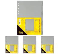 Idena 302009 - Intercalaires numérotés 1-31, pour DIN A4, en plastique, 31 pièces, pleine couverture, gris, 1 pièce (Lot de 4)