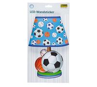 Idena-Football Sticker mural LED-Motif ballon Environ 31 x 18 cm, 31255