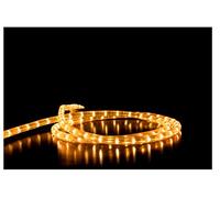 Idena 31487 - Cordon lumineux LED avec 100 LED en blanc chaud, fonction minuterie 8 heures avec transformateur, utilisation intérieure et extérieure, pour Noël et comme décoration