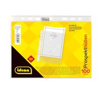 Idena 376007 - Pochette format DIN A5, 60µ, grainé, 100 pièces