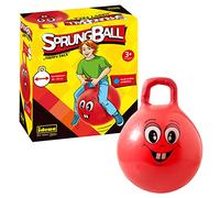 Idena 40093 - Saut Ballon Happy Face, 45-50 cm, Rouge