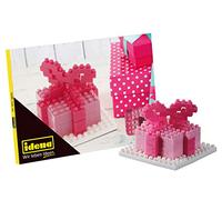 Idena 40152 - Carte Postale avec kit de modélisme 3D avec 81 Mini Briques Brixies d'origine, Niveau de difficulté 1, Carte de vœux ou Cadeau pour Enfants et Adultes