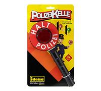 Idena 40159 Truelle de Police avec Fonction Lumineuse en Vert et Rouge, env. 24 cm, Convient aux Enfants à partir de 3 Ans