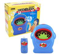 Idena 40228 - Machine à Bulles de Savon en Bleu avec 118 ML de Liquide pour Bulles de Savon, pour Enfants à partir de 6 Ans