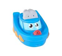 Idena 40331 Bateau de Sauvetage avec Trous de pulvérisation Jouet Flottant pour Enfants à partir de 18 Mois Assortis en Rouge et Bleu Convient pour Baignoire, Piscine et bac à Sable