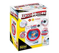 Idena 40469 - Machine à Laver pour Enfants avec Effets sonores et Lumineux, Chargement Frontal avec 4 programmes et Tambour de Lavage Rotatif, Jouet pour l'apprentissage des compétences Pratiques