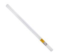 Idena 414050 - Papier de nappe en blanc, un rouleau de 100 cm x 10 m, nappe en papier lavable comme décoration pour les fêtes, la rentrée scolaire et les anniversaires