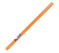 Idena 417509 - Papier de nappe en orange, un rouleau de 100 cm x 10 m, nappe en papier lavable comme décoration pour les fêtes, la rentrée scolaire et les anniversaires