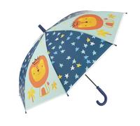 Idena 50115 - Parapluie pour enfants en plastique avec motif lion, parapluie à ouverture manuelle, diamètre 83 cm et longueur env. 66 cm