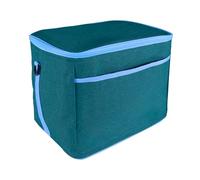 Idena 50132 - Sac Isotherme d'une contenance de 16 litres, env. 30 x 22 x 24 cm, Sac isolé avec Deux poignées, bandoulière, Poche Frontale et Fermeture éclair