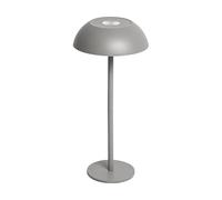Idena 50155 - Lampe de table LED Touch Tango, de chevet à intensité variable avec USB-C, pour l'intérieur, de table réglable en hauteur, couleur grise