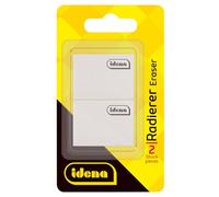 Idena 522058 - Gomme pour crayon, 2 pièces