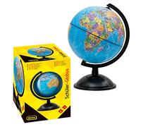 Idena 569906 - Globe avec carte politique, Ø 18 cm, globe scolaire, idéal pour l'école