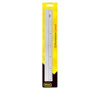 Idena 602122 - Alu - règle 30 cm, argent, 1 pièce