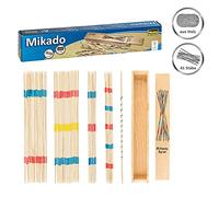 Idena 6060012 Mikado dans boîte en Bois, Multicolore