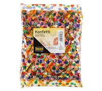 Idena 8270076 - Confettis, 50 g, multicolore, en papier, décoration, anniversaire, carnaval, fête à thème