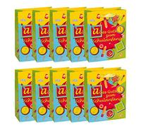 Idena 90054 - Pochette cadeau rentrée des classes, 10 pièces, ABC, cadeaux, 1er jour d'école, rentrée des classes, pochette cadeau
