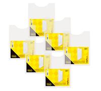 Idena 90168 - Boîte de classement pour DIN A4, format vertical, en PP, hauteur de remplissage 4 cm, transparent, 6 pièces