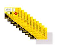 Idena 90361 - Fiches A8, 1000 pièces quadrillées, fiches d'apprentissage en papier FSC-Mix 180 g/m² en blanc, pour l'école et le bureau