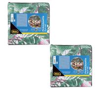 Idena 90369 - Couvertures de Pique-Nique, 2 pièces, chacune mesurant env. 120 x 150 cm, pour 2-4 Personnes, Couverture de Camping légère en Polyester avec Sangle et Poche