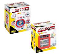 Idena 90377 - Lave-Vaisselle et Lave-Linge avec Effets sonores et Lumineux, Set de Jeu pour Enfants avec de Nombreuses Fonctions et Accessoires
