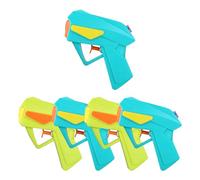 Idena 90513 - Pistolet à Eau « Power » en Plastique, Lot de 5, Pistolet à Eau Compact d'environ 10 cm, Couleur aléatoire