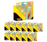 Idena 90520 - Craies de Trottoir dans Un étui en Carton, 12 Paquets de 6 chacun de différentes Couleurs, de Trottoir pour Dessiner sur l'asphalte, Les pavés ou Le béton