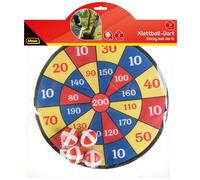 Idena Cible de fléchettes avec 4 balles Diamètre 35 cm