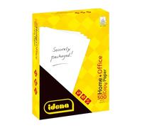 Idena Idena 10548 Lot de 500 feuilles de papier de qualité 80 g/m² Blanc Format A4 Idéal pour une utilisation quotidienne, pour imprimer, photocopier et fax Convient pour laser et jet d'encre
