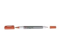 Identi-Pen Extra-Fin Dble Pointe -Orange