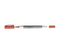 identi-pen extra-fin dble pointe -orange