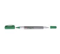 identi-pen extra-fin dble pointe - vert