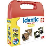 Identic Animaux - Jeu de mémoire - EDUCA - 72 cartes, développe mémoire et attention - Dès 3 ans