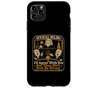 Identifiant Officiel de décision d'accord avec Vous Pickleball Deux Mauvais Coque pour iPhone 11 Pro Max