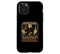 Identifiant Officiel de décision d'accord avec Vous Pickleball Deux Mauvais Coque pour iPhone 11 Pro