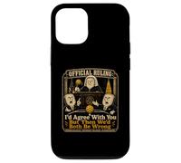 Identifiant Officiel de décision d'accord avec Vous Pickleball Deux Mauvais Coque pour iPhone 12/12 Pro