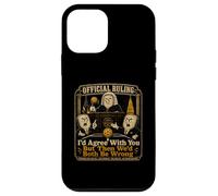 Identifiant Officiel de décision d'accord avec Vous Pickleball Deux Mauvais Coque pour iPhone 12 Mini