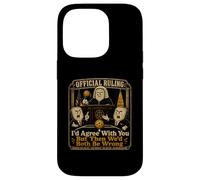 Identifiant Officiel de décision d'accord avec Vous Pickleball Deux Mauvais Coque pour iPhone 14 Pro
