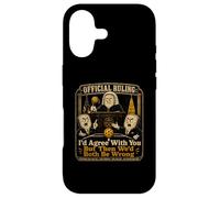 Identifiant Officiel de décision d'accord avec Vous Pickleball Deux Mauvais Coque pour iPhone 17