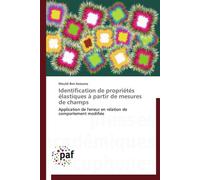 Identification de propriétés élastiques à partir de mesures de champs - AZZOUNA-M - P.academiques Francophones - broché - Essai