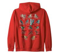 Identification des espèces d'oiseaux Bird Nerd Birding Sweat à Capuche