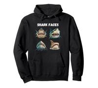 Identification des Visages des Requins Sweat à Capuche