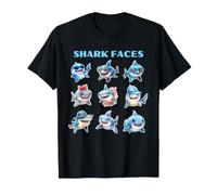 Identification des Visages des Requins T-Shirt