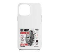 Identité Corrupted Cyber Glitch Fingerprint Dystopian Art Coque pour iPhone 13 Pro Max