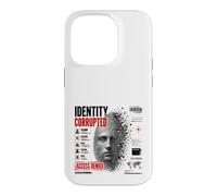 Identité Corrupted Cyber Glitch Fingerprint Dystopian Art Coque pour iPhone 14 Pro