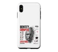 Identité Corrupted Cyber Glitch Fingerprint Dystopian Art Coque pour iPhone XS Max