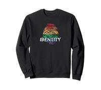 Identité Empreintes digitales LGBT LGBTQ Fierté pour Homme et Femme Sweatshirt