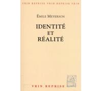 Identité Et Réalité